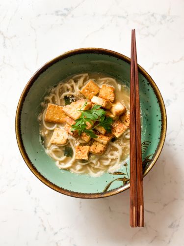 Ramen vegano al miso