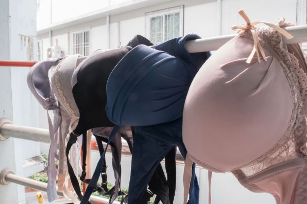 asciugate sempre i reggiseni all'aria