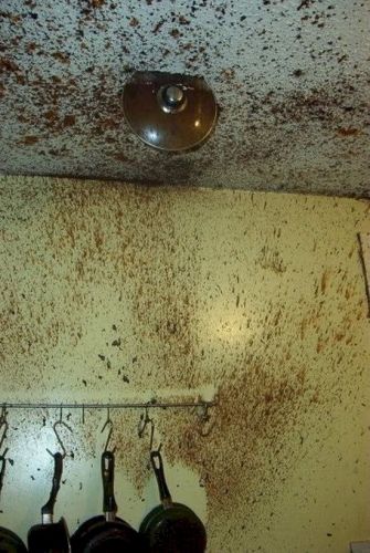 6 - Quando la cucina si presenta come un campo di battaglia dopo una lotta all'ultimo sangue