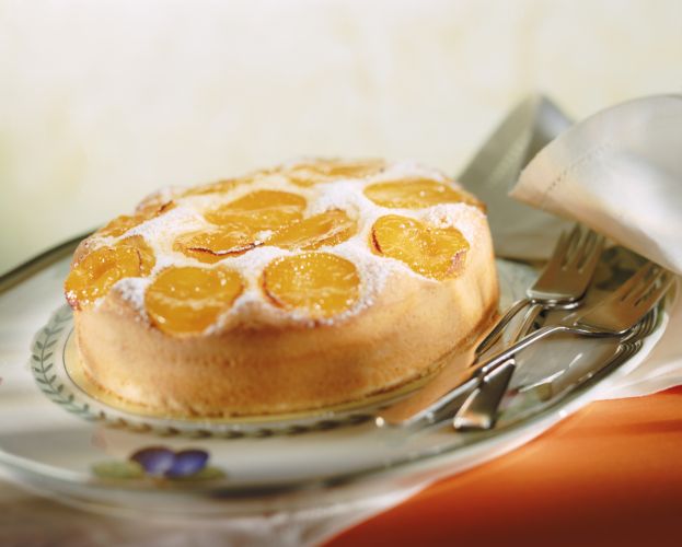 Torta rovesciata alle albicocche