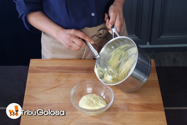 Preparazione della crema