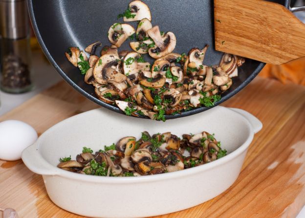 Funghi in fricassea