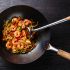 Wok di verdure e gamberetti