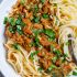 Spaghetti alla bolognese - Cambia il manzo con le lenticchie