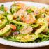 6. Insalata di cetrioli, avocado e gamberetti