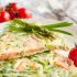 Frittata salmone e asparagi