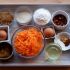 Gli ingredienti per preparare la carrot cake