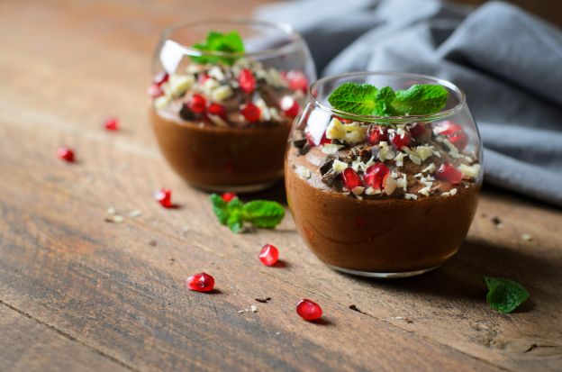 Mousse al cioccolato vegana