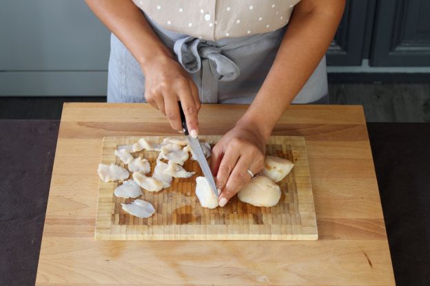 Tappa 3 - Preparazione del carpaccio di caPpesante