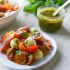 Insalata caprese di fragole con pesto di pistacchio