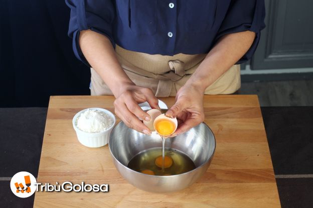 Preparazione del pan di Spagna