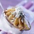 Tartine con pere e gorgonzola
