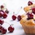 Muffin con ciliegie