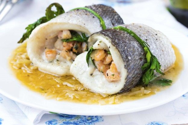 involtini di prata con gamberetti