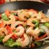 5. Wok di verdure croccanti e gamberi