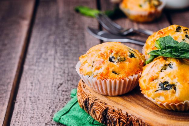 28. MUFFINS agli spinaci