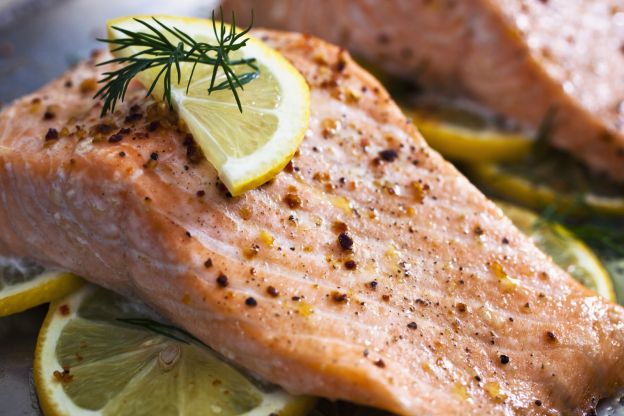 Salmone al forno