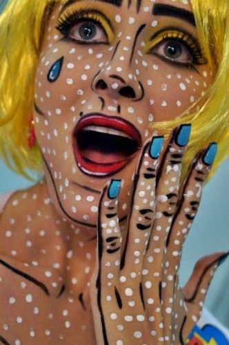Travestiti da quadro di pop art