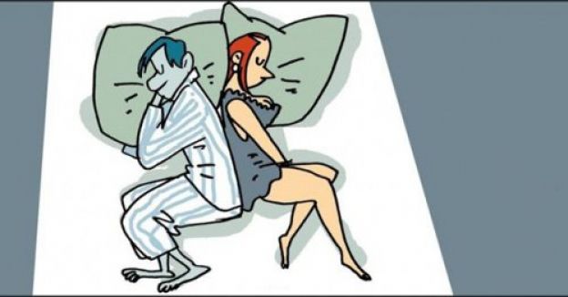 Di spalle, toccandosi