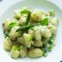Gnocchi con asparagi e crema di gorgonzola