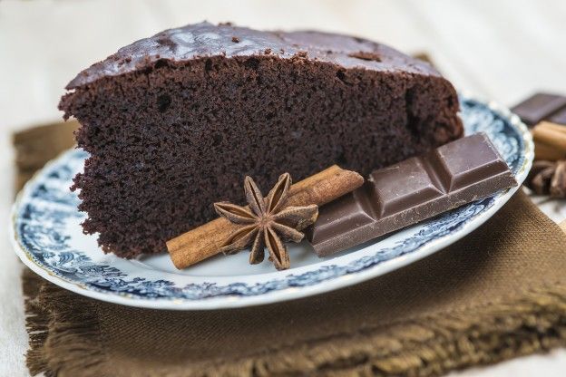 Dolce all'acqua minerale