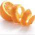 Sbucciare un'arancia con un cucchiaio
