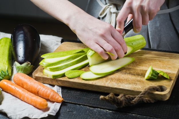 Frutta e verdura con la buccia
