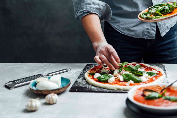 Una pizza fatta a regola d'arte