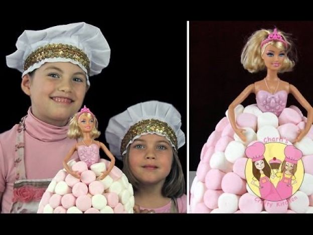 Tutorial della torta di compleanno di Barbie