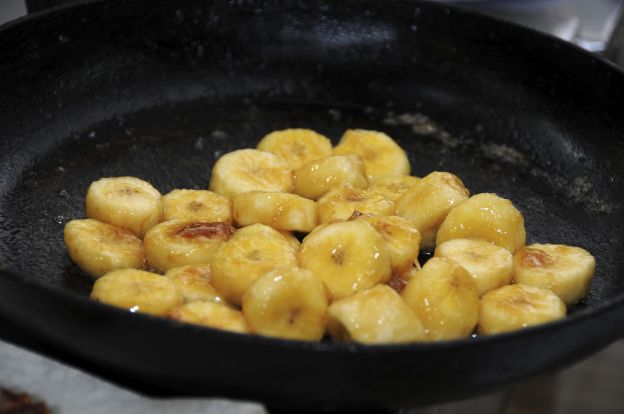 Le banane flambè