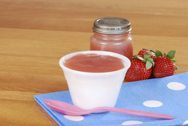 Omogeneizzato alla fragola