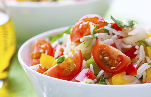 3. Insalata di riso melone pomodori e capperi