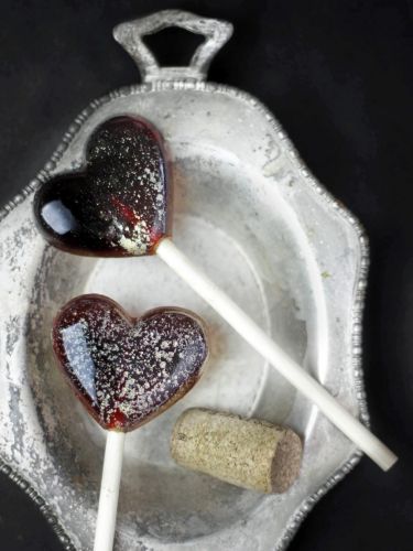 Lecca lecca al vino rosso