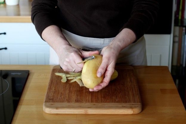 Preparazione delle patate