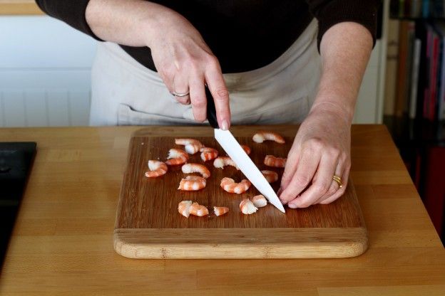 Preparare i gamberi