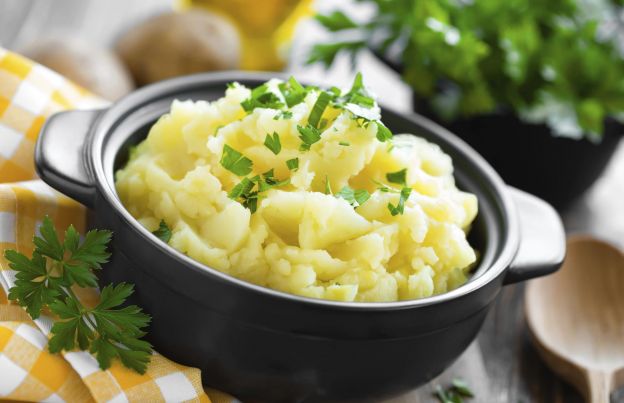 Patate schiacciate al tartufo