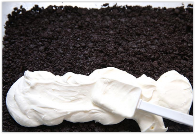 Stendere la base di bisco