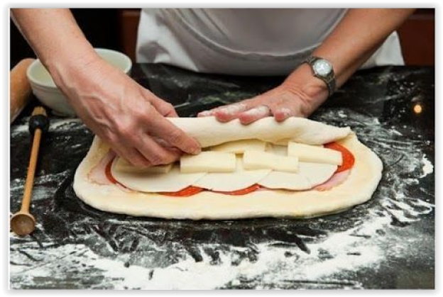 Ripiegare lo stromboli