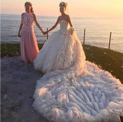 Il Vestito Da Sposa Piu Bello Del Mondo E Quello Di Giovanna Battaglia