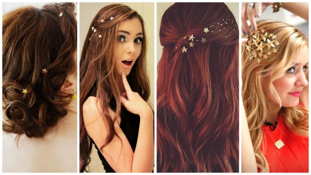 Stelline tra i capelli