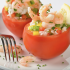 Pomodori ripieni con gamberetti
