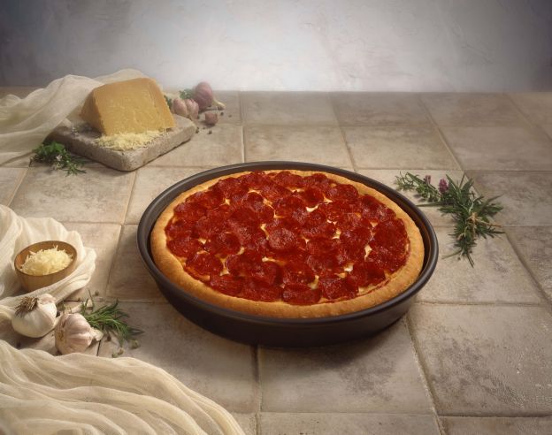 Com'è la deep dish pizza?