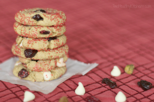 Cookies cioccolato e pistacchi