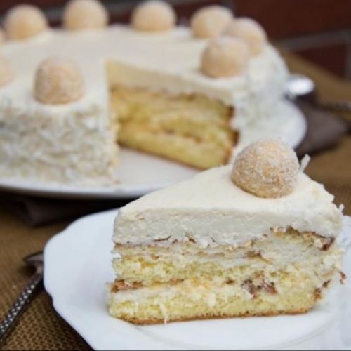 Torta Raffaello
