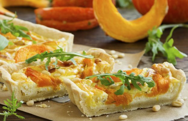 Torta salata alla zucca e Philadelphia