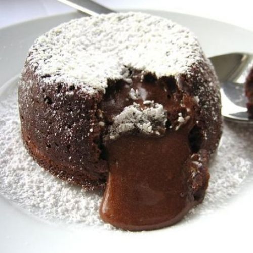 Tortino al cioccolato con cuore fondente