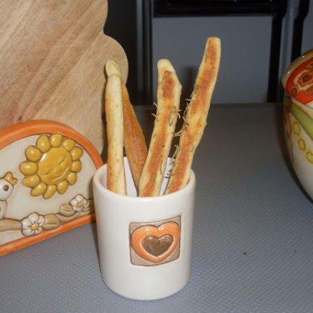 GRISSINI AL FORMAGGIO E ROSMARINO