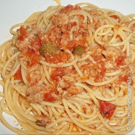 Spaghetti al tonno