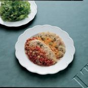 PETTO DI POLLO CON RISO E VERDURE