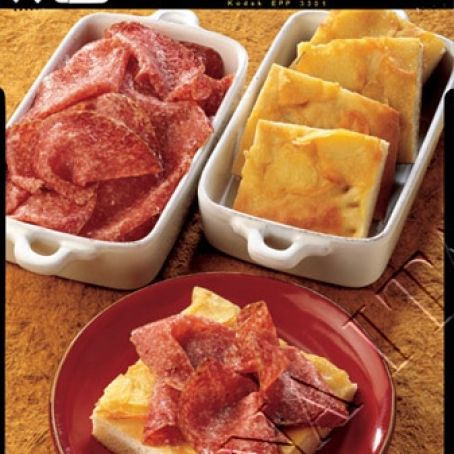 FOCACCIA DI PATATE CON SALAME